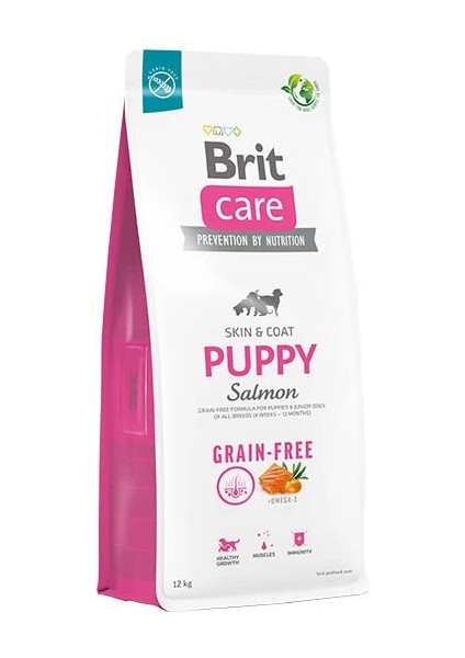 Brit Care Puppy Tahılsız Skin & Coat Somonlu Yavru Köpek Maması 12 kg