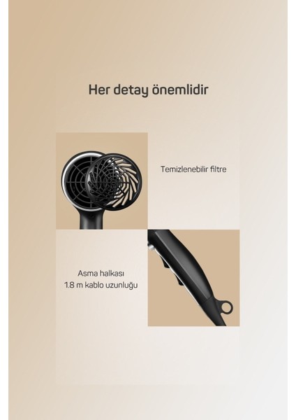 Siyah Renkli Hızlı ve Güçlü Saç Kurutma Makinesi indirimleri