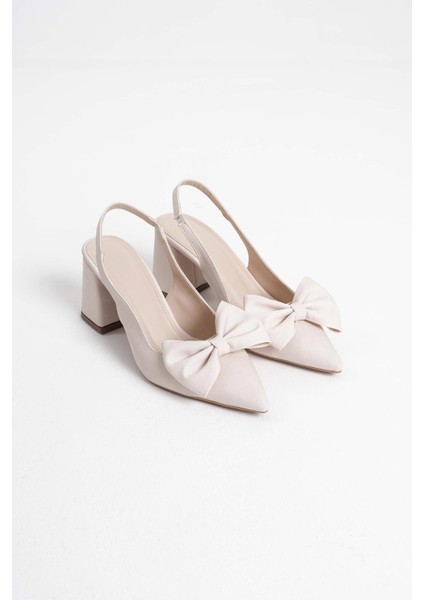 Candy Bej Kadın Topuklu Ayakkabı fiyatları