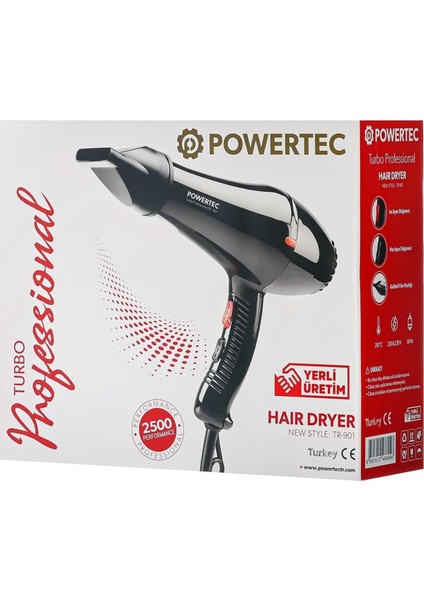 Profesyonel Fön Makinesi ve Erkek Deodorant Seti, Siyah Renk, 150ML modelleri