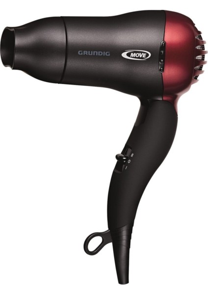 Katlanabilir 1500W Seyahat Tipi Saç Kurutma Siyah