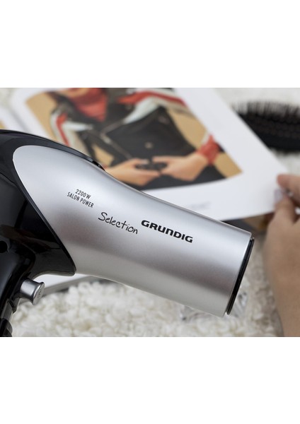 Beyaz Hd 6080 Saç Kurutma Makinesi, Güçlü ve Hafif Tasarım fırsatları