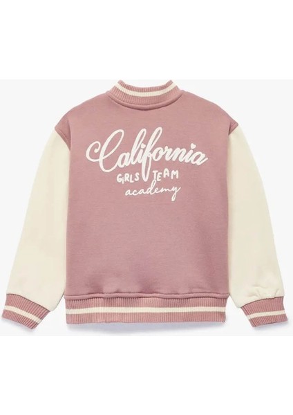 Bomber Kolej Pembe Kız Bebek Ceket 6WMG60004AK modelleri