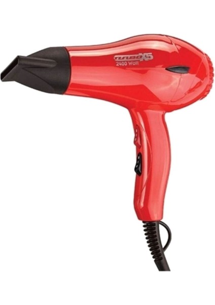 Kırmızı ve Beyaz Renk Seçenekleriyle Güçlü 2400W Saç Kurutma Makinesi