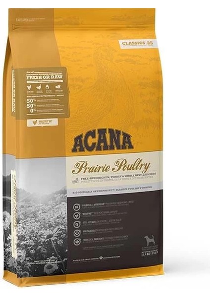 Acana Classics Düşük Tahıllı Tavuklu ve Sebzeli Yetişkin Köpek Maması 11.4 kg
