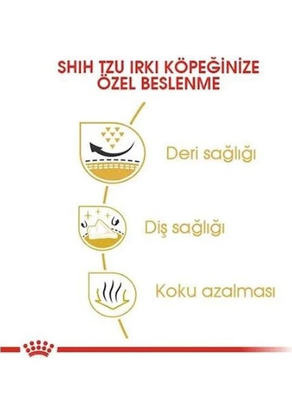 Royal Canin Shihtzu Adult Yetişkin Köpek Maması 1.5 kg modelleri