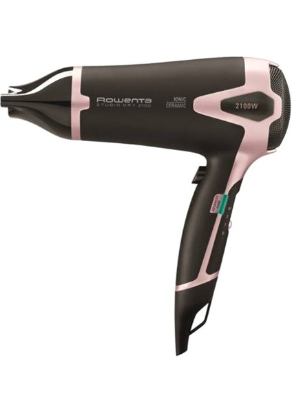 Hızlı ve Hafif Saç Kurutucu, Kahverengi, Güçlü Hava Akımı, Şık Tasarım