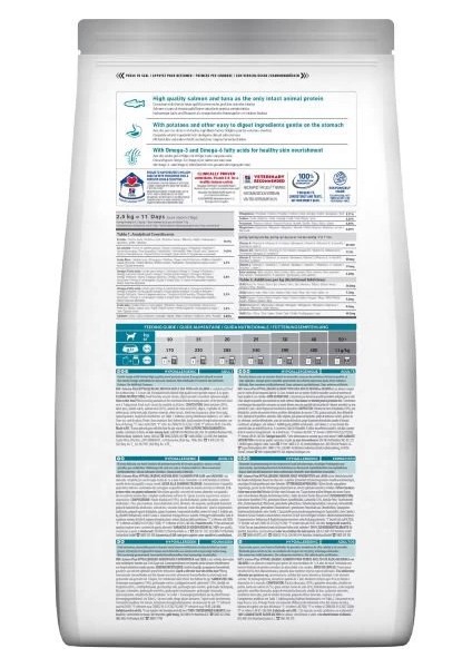 Hill's Science Plan Hypoallergenic Somonlu Küçük ve Mini Irk Tahılsız Yetişkin Köpek Maması 2.5 kg fiyatları
