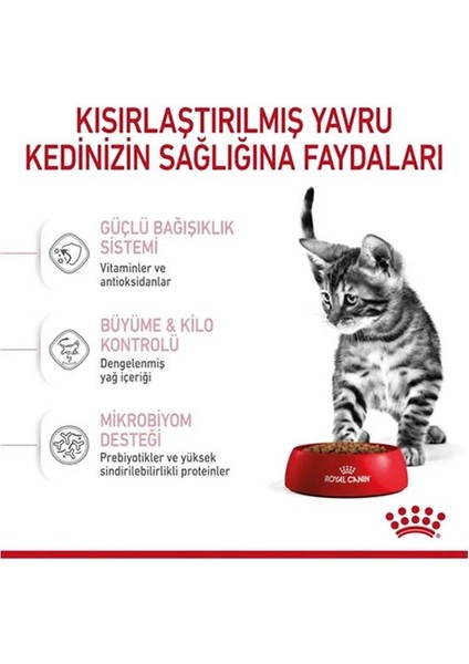 Royal Canin Kitten Sterilised Yavru Kısırlaştırılmış Kedi Maması 2 kg fırsatları