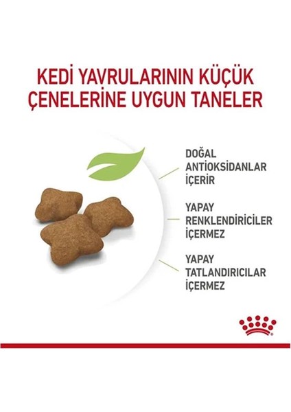 Royal Canin Kitten Sterilised Yavru Kısırlaştırılmış Kedi Maması 2 kg indirimleri