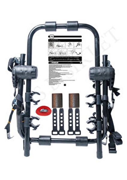 Pro 2 Bisiklet Taşıyıcı Kolay Montaj Ve 35 Kg Kapasite İle Araç İçin Uygun