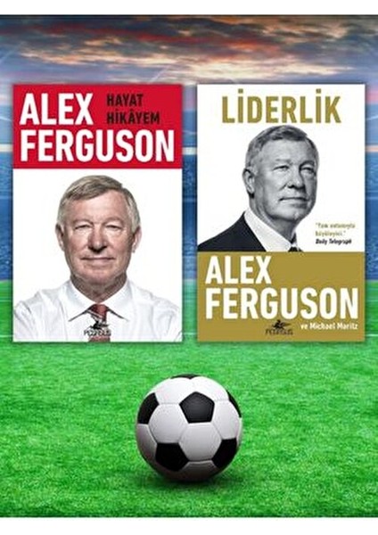Alex Ferguson Kitapları Takım Set (2 Kitap) modelleri