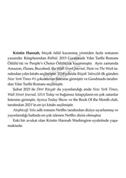 Unutulmuş Kadınlar - Kristin Hannah modelleri
