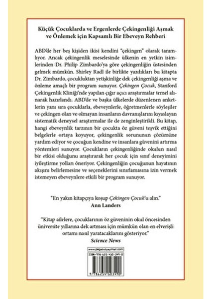 Çekingen Çocuk - Philip G. Zimbardo modelleri