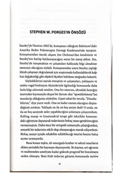Vagus Sinirinin Şifa Gücünü Keşfetmek - Stanley Rosenberg