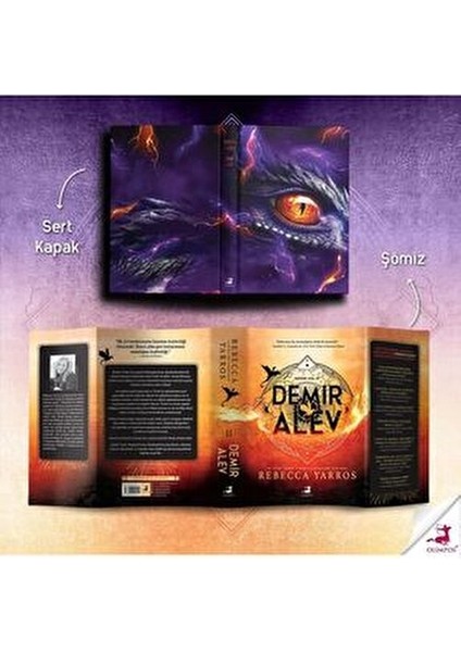 Demir Alev (Ciltli) - Rebecca Yarros 944 Sayfa Fantastik Roman fırsatları
