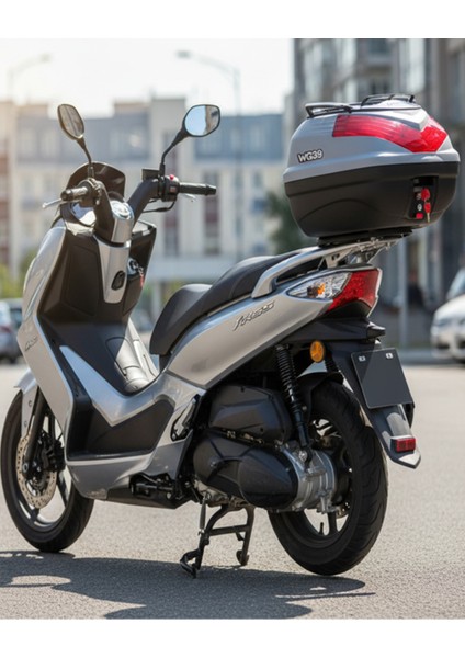 WG50 Sırt Dayamalı Premium Metal Bagajlı Çanta (Nardo Gri) fırsatları