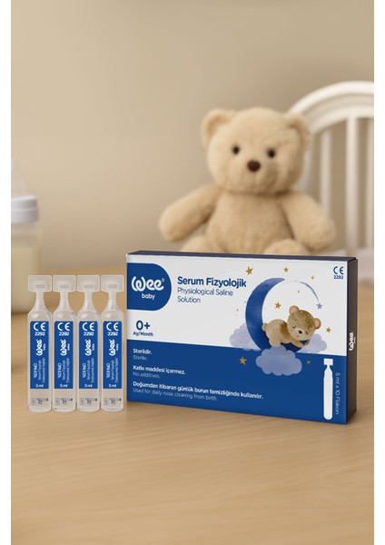 Wee Baby Serum Fizyolojik 10'lu (10X12 120 Adet) indirimleri