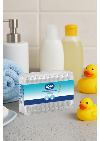 Wee Baby 60'lı Emniyetli Kulak Çubuğu (60X24 1440 Adet) indirimleri