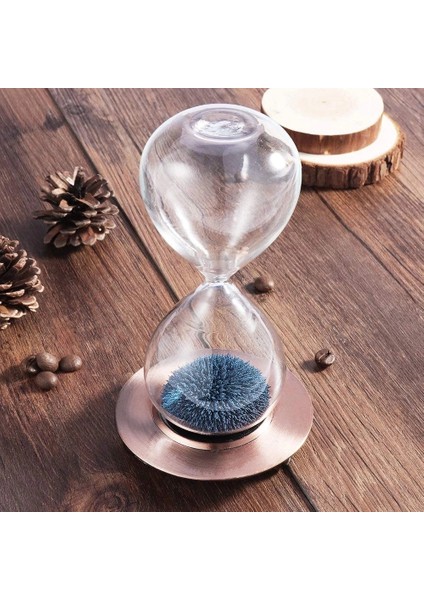 Büyük Boy Metal Manyetik Kum Saati ( Lisinya )