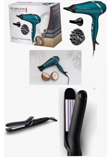 2300W Iyonlu Difüzörlü Saç Kurutma Makinesi Yeşil Renk