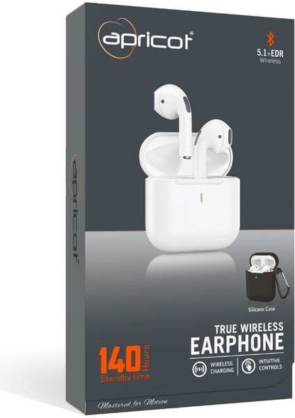 APC-TWS01 Beyaz V5.1 260MAH Silikon Kılıflı Lightning Girişli Bluetooth Mikrofonlu Kulaklık fiyatları