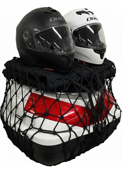 WG50 Basic Metal Bagajlı Çanta (Beyaz) + Karbon Dizlik Hediyeli