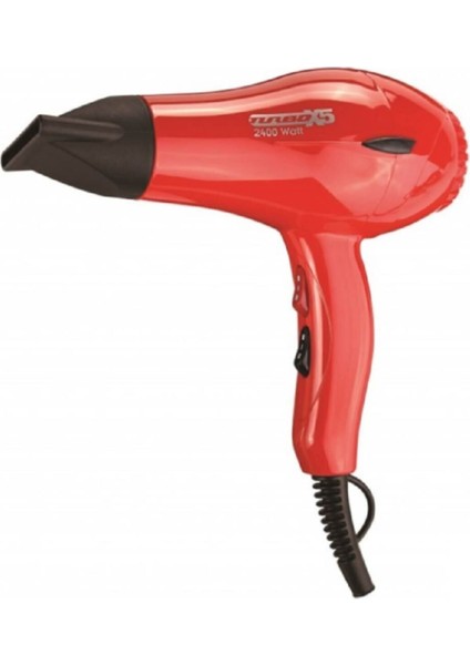 Kırmızı 2400W Profesyonel Saç Kesim Makinesi, Güçlü ve Hızlı Kullanım