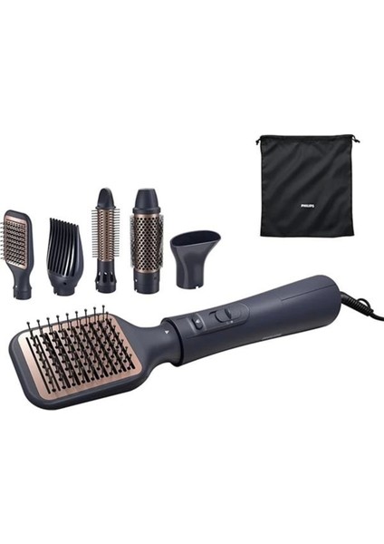 5'i 1 Arada Saç Şekillendirme ve Kurutma Seti, Argan Yağı, Seramik Kaplama, Iyonik Bakım