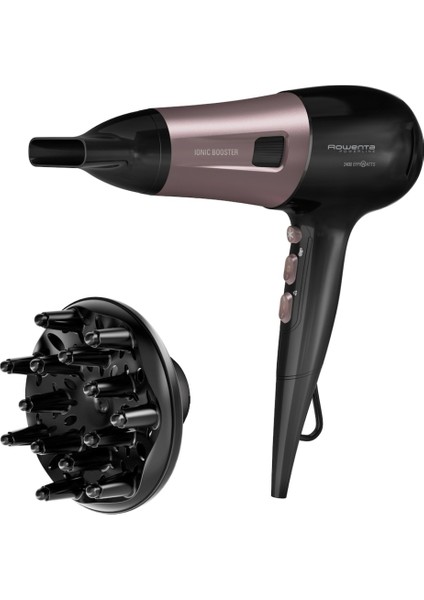 Pembe Kaşmir Keratin Izgara, 2400W, Effiwats Fonksiyonlu, Şık ve Kullanışlı Tasarım