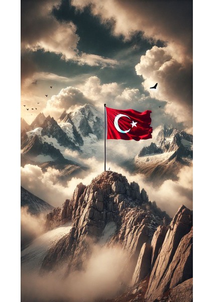 Ezan Dinmez Bayrak Inmez V3 Ev Duvar Salon Güzellik Salonu Ofis Dükkan Dekarasyon Kanvas Tablo fiyatları