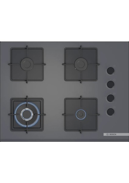 Gri 3 Lü Ankastre Set 429 ( HJG852YN0T - POH7C9P30O - DWK66PJ70T ) 67CM Wok Bek Ocak - 3D Fry Hava ile Kızartma - Pişirme Matı ile modelleri