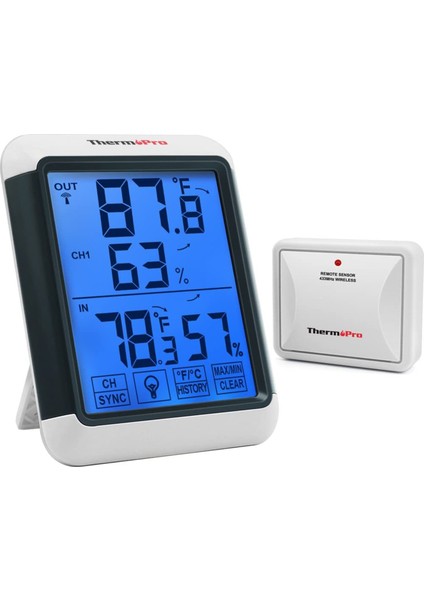 TP65C Termometre Iç Mekan Dijital Sıcaklık ve Nem Ölçer