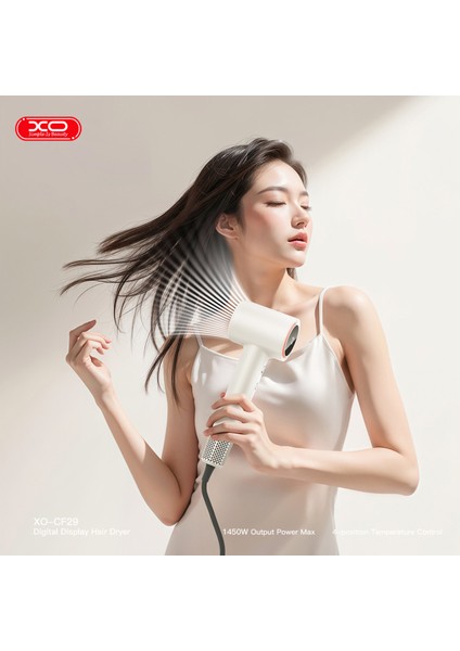 Dijital Ekranlı, 1600W Güçlü, Fırçasız Motor, LED Işık, Iyon Teknolojili Saç Kurutma modelleri