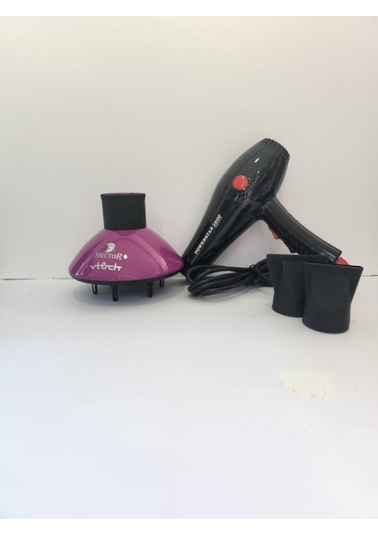 Fuşya Turbo Saç Kurutma Makinesi 3500, Hızlı ve Güçlü Kurutma Keyfi
