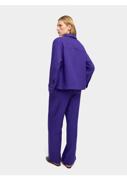 Buruşuk Görünümlü Dökümlü Gömlek fırsatları