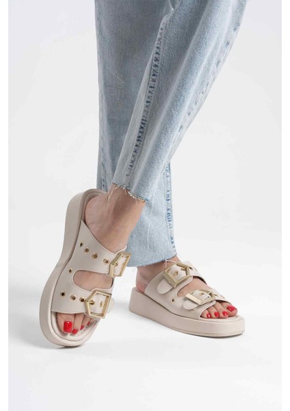 Glos Bej Cilt Terlik fırsatları