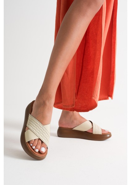 Fayn Bej Hakiki Deri Terlik modelleri