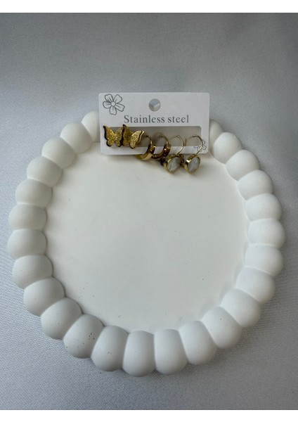 Kelebek Küpe Set