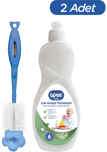 Wee Baby Biberon ve Emzik Temizleyici ve Temizleme Seti