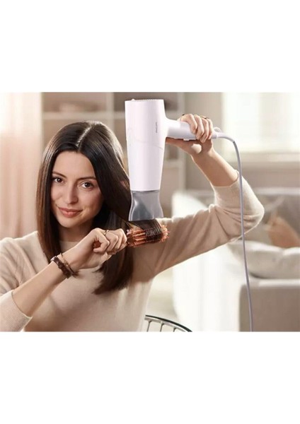 Hızlı ve Güçlü Saç Kurutma Makinesi, Şık Beyaz Tasarım, Hafif ve Kullanışlı. fırsatları