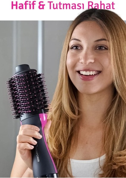1200W Profesyonel Saç Kurutma ve Düzleştirici Seti, Çok Fonksiyonlu, Taraklı, Güçlü ve Şık fiyatları