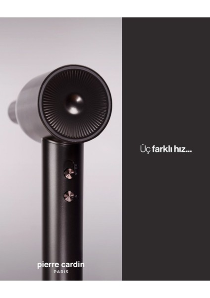 Hızlı Kurutma Saç Kurutma Makinesi, Gri, Hafif ve Güçlü, PC-K11001