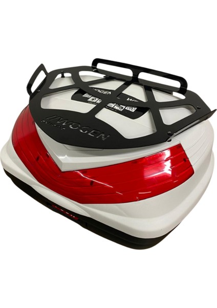 WG39 Sırt Dayamalı Premium Metal Bagajlı Çanta (Beyaz) + Karbon Dizlik Hediyeli fırsatları