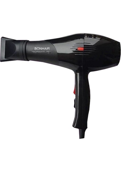 Siyah Profesyonel 2500W Turbo Fön Makinesi ZRX-4500 ve ZRX-4900