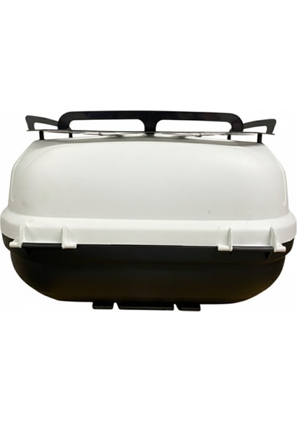 WG39 Basic Metal Bagajlı Çanta (Beyaz) + Karbon Dizlik Hediyeli