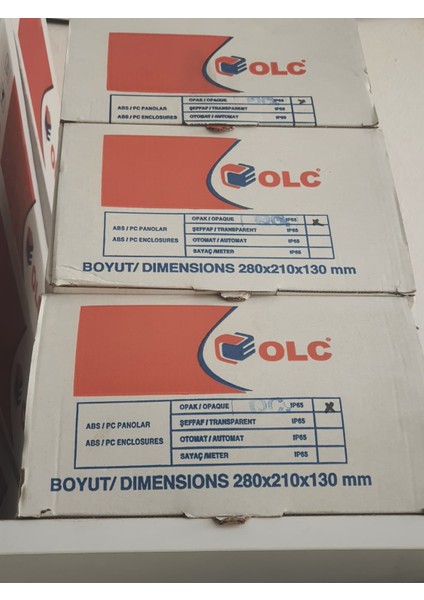 Abs Pc Elektrik Panosu IP65 280X210X130 mm