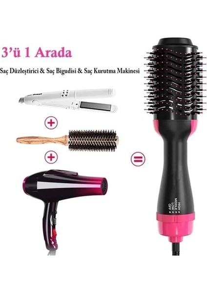 1200W Profesyonel Saç Kurutma ve Şekillendirme Makinesi, Taraklı Düzleştirici indirimleri