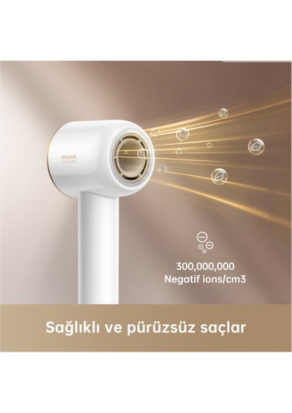 1100 W Saç Kurutma Makinesi, Beyaz, LED Gösterge, 2 Yıl Garanti fırsatları