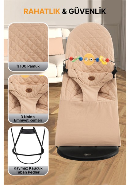 Mobibaby Ana Kucağı Cotton Deluxe - Gül Kurusu